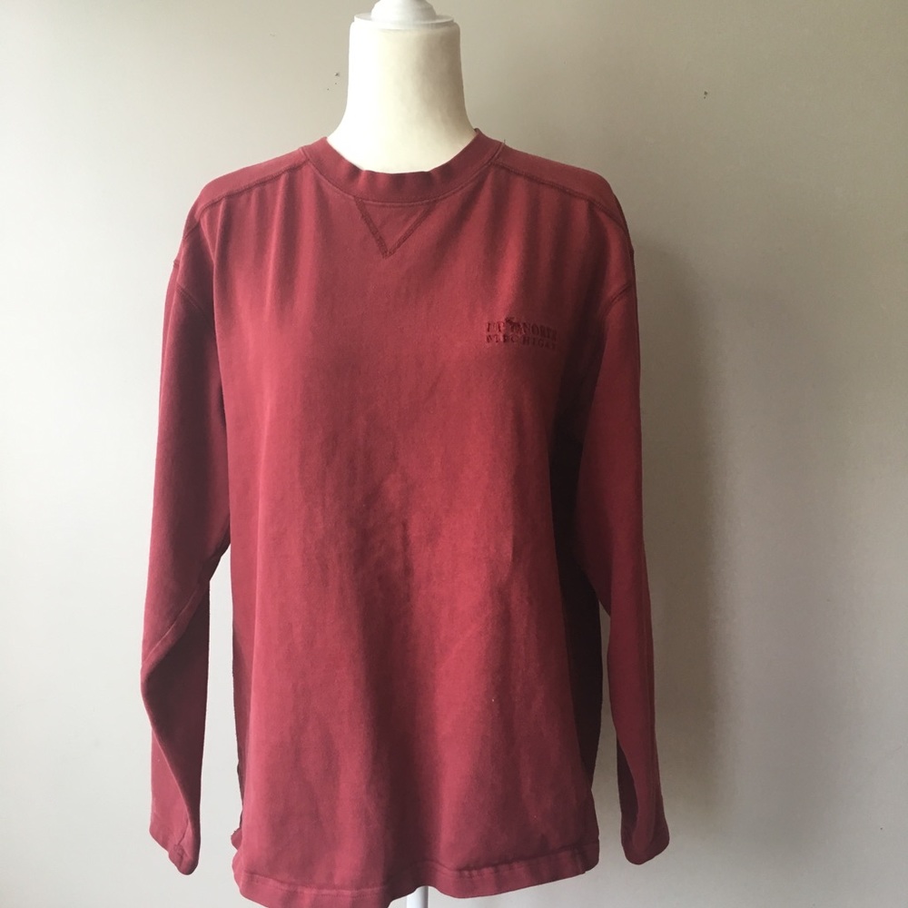 Momentum | Red Sweatshirt Up North Michigan comfy casual pullover
